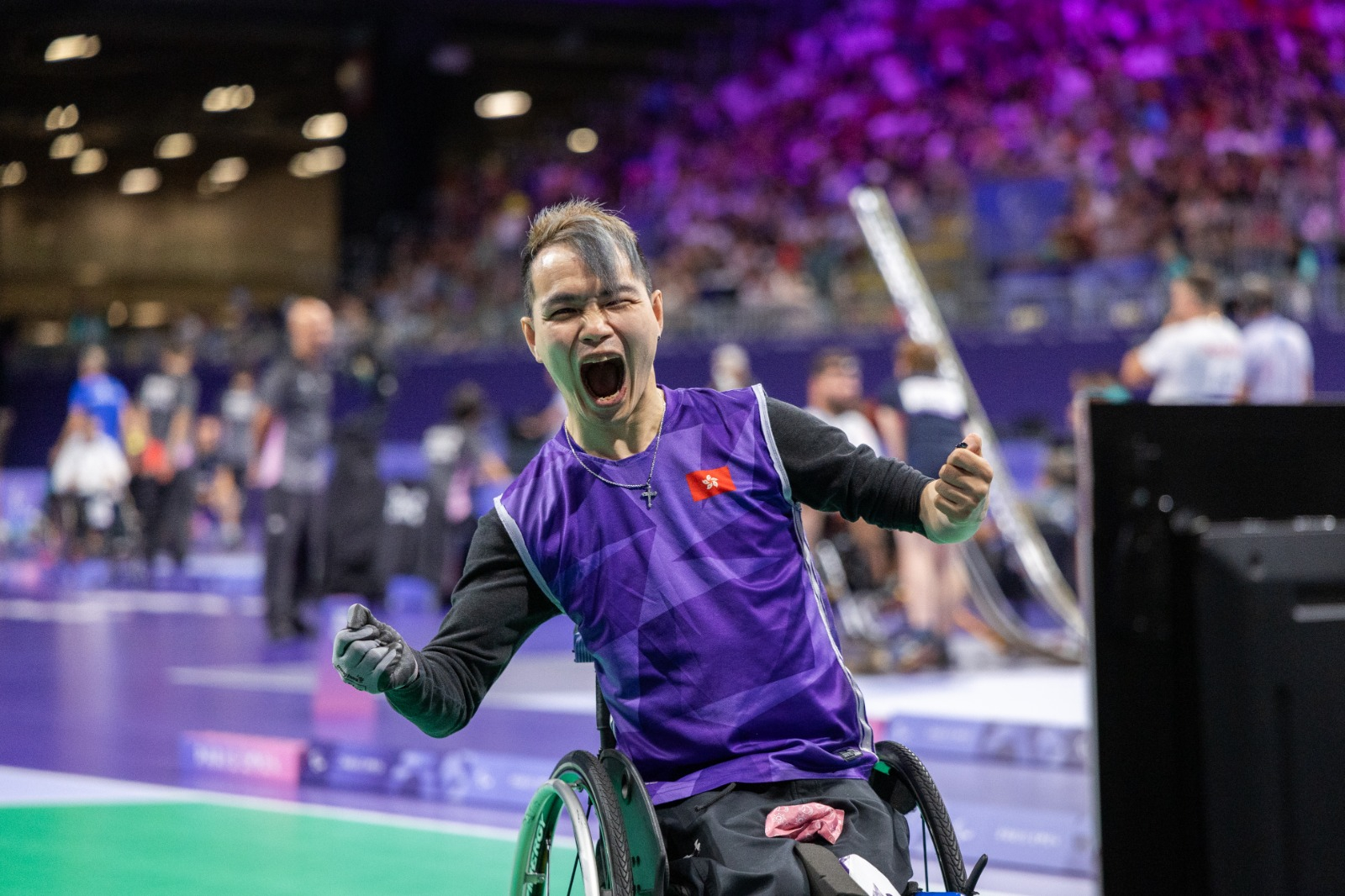 Boccia athlete Loung wins HKSAR's first Paralympic gold